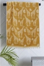 NEXT Giraffe Print Bath Towel