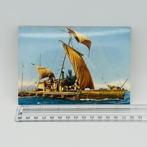 Vintage kon tiki - vintage, expedition