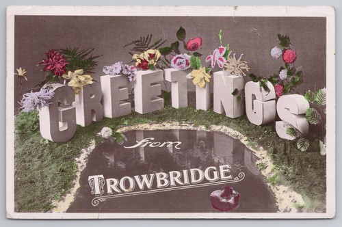 Postcard antique rppc - postcard,