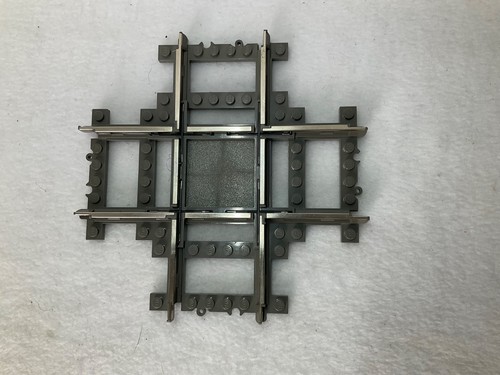 Lego metal rail train - 9v, track