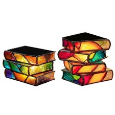 Literary Decors Resin Book