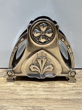 Art Nouveau Pewter Letter Rack