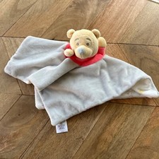 Disney at Primark Winnie The Pooh Baby Comforter Soft Toy Comfort Blanket