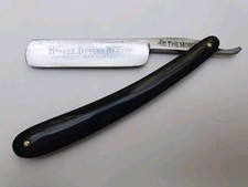 Vintage Mois British Made  Straight Razor 11/16th for restoration  quater hollow