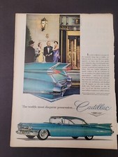 1959 VTG Original Magazine Ad