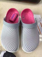 Classic sandals Crocs lightweight clog beach slippers holiday slippers-UK