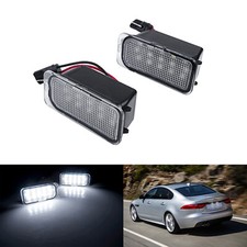 Pair 15 SMD Canbus White LED Licence Number Plate Light Lamps For Ford Jaguar