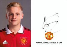 Donny van de Beek Signed