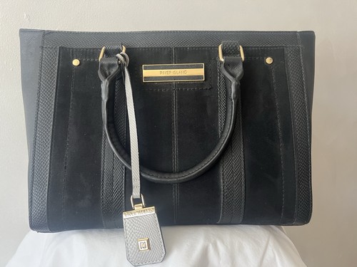 River island black structured - river,