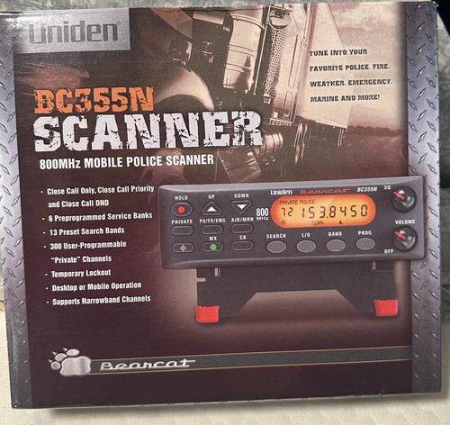 Uniden bearcat bc355n mobile - bearcat,