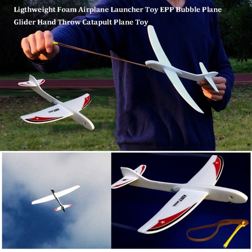 Foam bubble plane glider - foam,