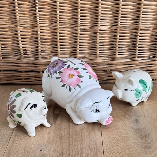 Vintage ceramic piggy banks - vintage,