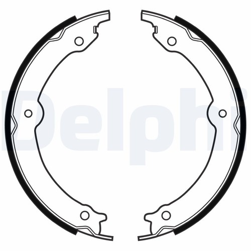 Brake shoe set parking - brake,