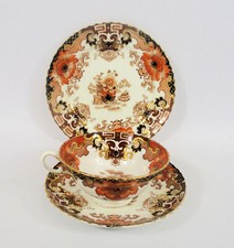 Vintage Samuel Radford Imari Pattern Trio Teacup, Saucer & Tea Plate