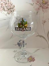 Brigand Rare Half Pint Belgian Beer Glass Brand New Craft Ale Bar