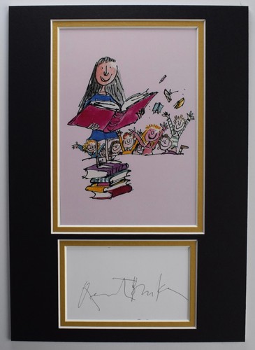 Quentin blake signed autograph - quentin,
