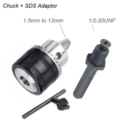 13mm heavy duty drill - duty, key