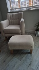 Rocking chair with footstool - rocking,