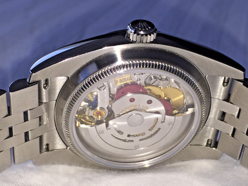 Sapphire caseback for rolex - sapphire,