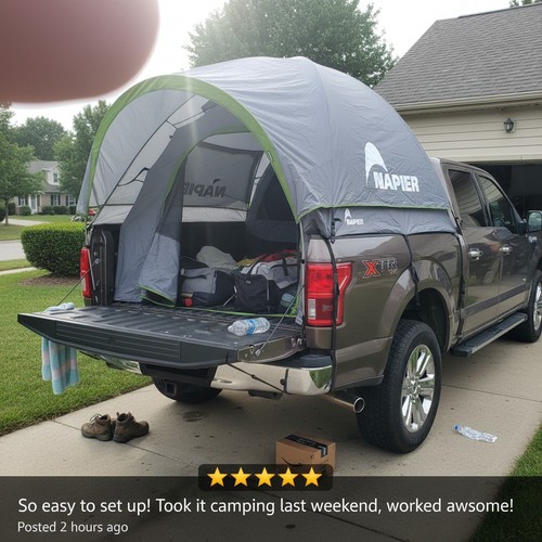 Person pickup truck camping - 2-person,
