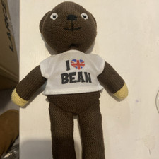 TY Beanie Mr Bean Teddy Bear I Love Bean T'shirt  Soft Toy 16