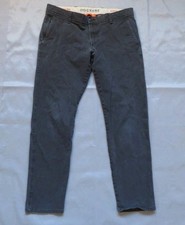 Dockers Chinos Mens Size W33 L30 Navy Blue Cotton 