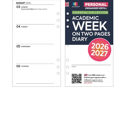 Academic 2026 2027 - academic, week
