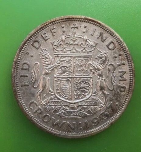 1937 george crown silver - crown,
