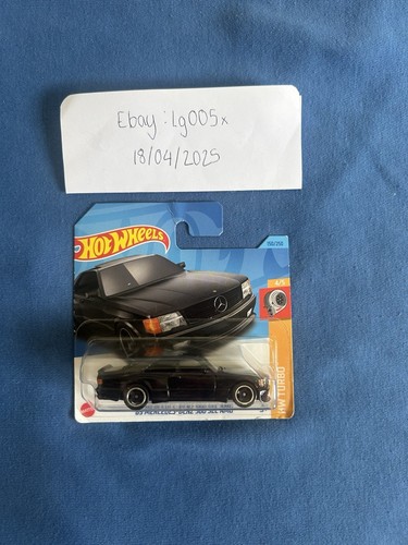 Hotwheel mercedes benz - ‘89, mercedes-benz