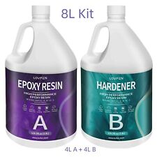 Food Safe Epoxy Resin Crystal Clear Art Craft Fast Cure 500ML/1L/2L/4L/8L