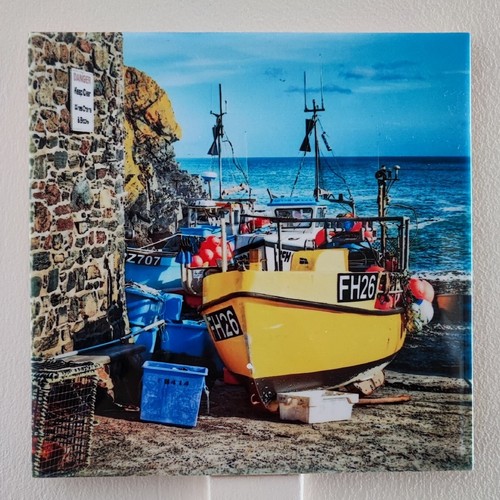 Ceramic tile wall - photo, art