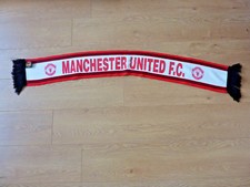 Manchester United F.C. Official Scarf Length 51 inch.
