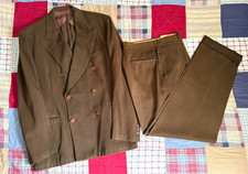 Vintage 1940s Brown Double