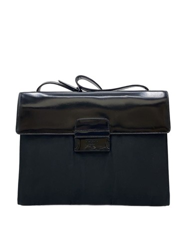 Prada nylon shoulder bag - bag, black