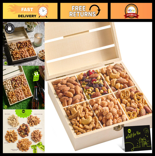Mixed nuts gift basket - nuts,