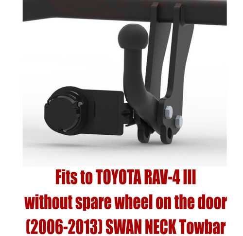Swan neck tow bar - neck,