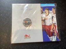 Commonwealth Games 2022 COLOUR 50p. Team England. Royal Mint BU Sealed.