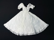 Sindy Wedding Bells 1984 white satin wedding dress Pedigree 43027 fit 12" doll