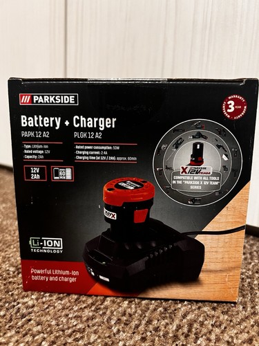 Parkside 12v 2ah battery and - parkside,