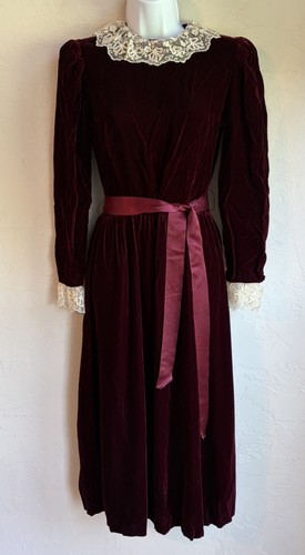 Vintage brenda hollon burgundy - vintage,