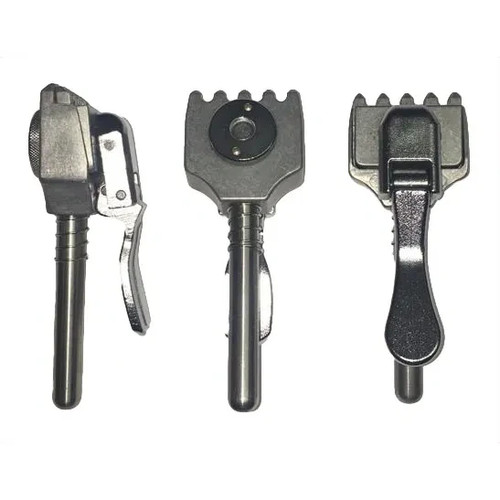 Swivel clamp for stringing