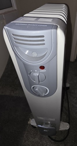 2000w white oil filled - white, oil-filled