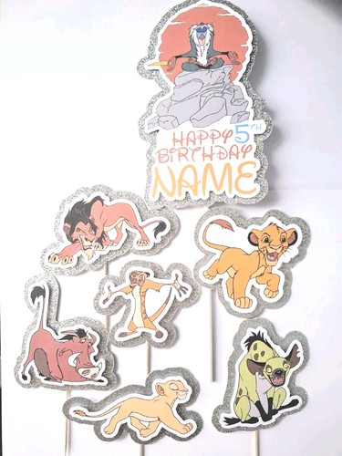 Lion king cake - king,
