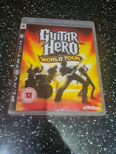 Activision Sony PlayStation 3 PS3 Guitar Hero World Tour singing drums game