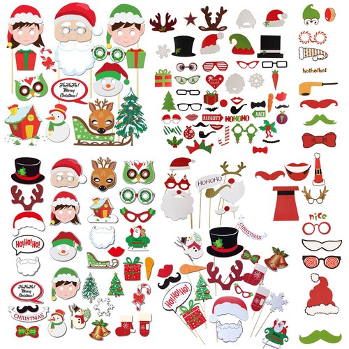 Christmas photo booth props - photo,