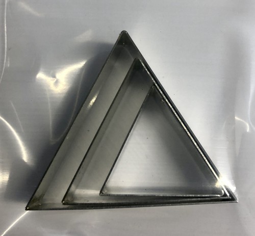 Brand new tin - tin, triangle