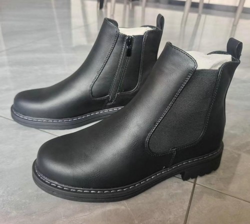 Ladies black low heels new - ladies,