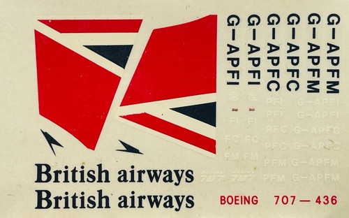 Decals boeing 707 classic - decals, :