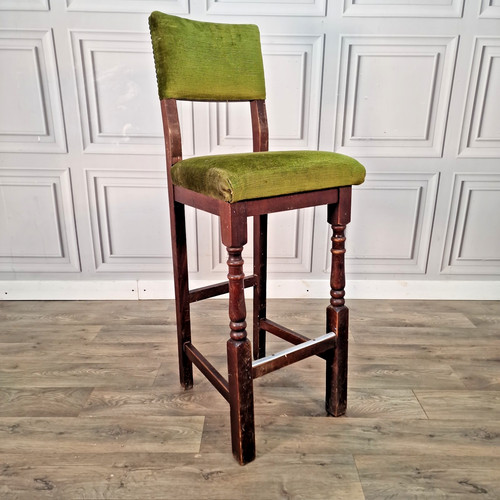 Vintage tall stool chair - tall,