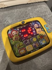 Teletubbies VTech Electronic Tablet Game My 1st Toy Fully Working